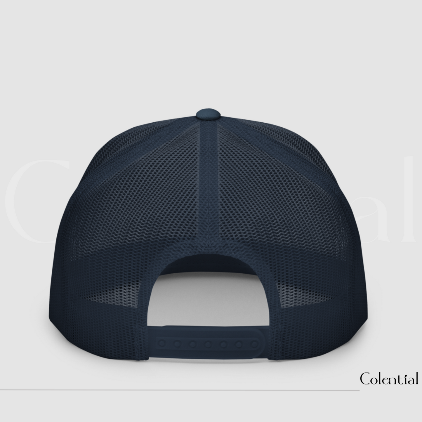 Colential 5 Panel Embroidered Trucker Cap - CW801