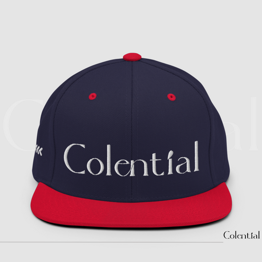 Colential Embroidered Uni-Sex Snapback Hat - CW802