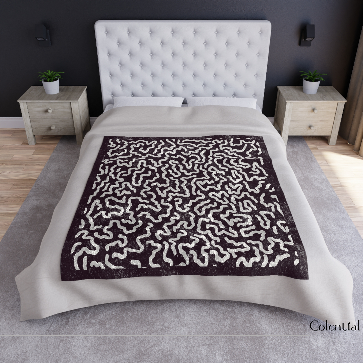 Colential Crushed Velvet Blanket - BV005